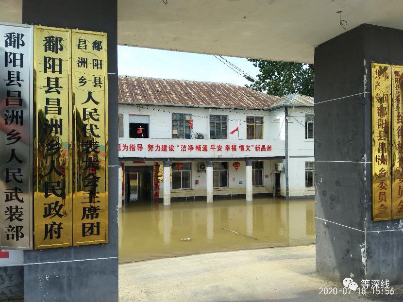 中洲圩決堤最新視頻